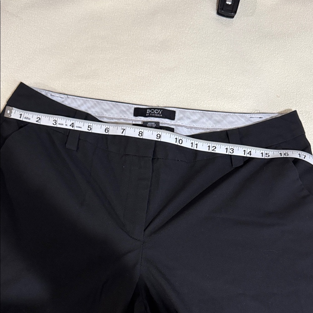 Victoria's Secret Black Wide-Leg Trousers 12 tall 32” Marisa fit dress pants - Picture 6 of 8